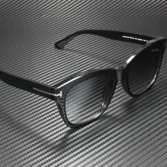 Tom Ford Black Smoke Ladies Silver Accent Sunglasses main image 5
